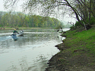 Worthington State Forest Access (N.J.) on the Delaware River. Photo by Susan Owens, DRBC.